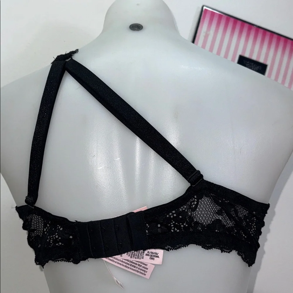 Victoria's Secret Black Lace Bra and Panty Set bra XL & XLarge NWT - Picture 4 of 8